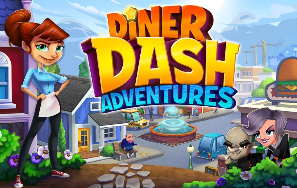 Diner Dash Game Review - Flo Through Time