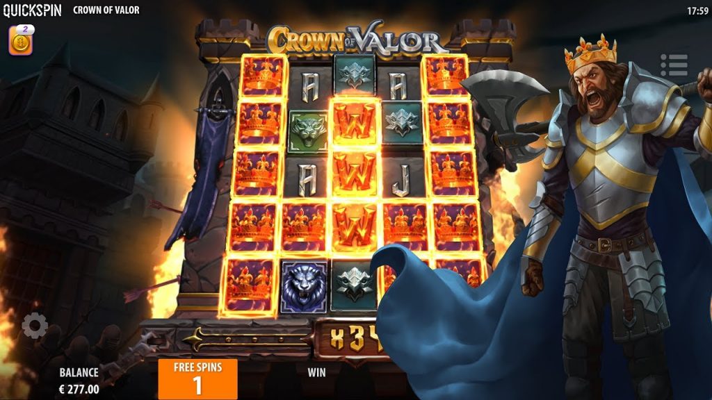 Crown of Valor Slot Machine